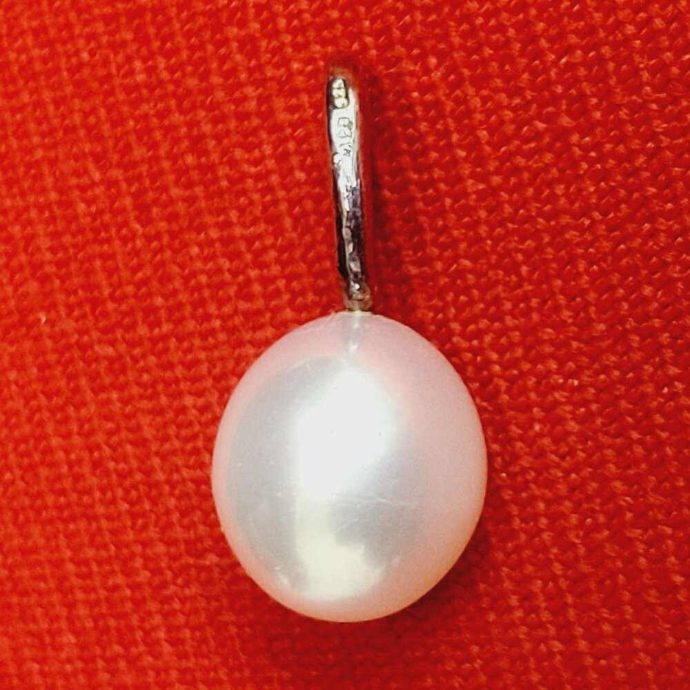 Pearl Sterling Silver 925 Pendant Charm